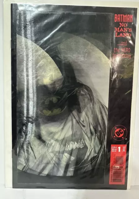 Batman No Man's Land #1 - 1999 DC Comics Lenticular Cover