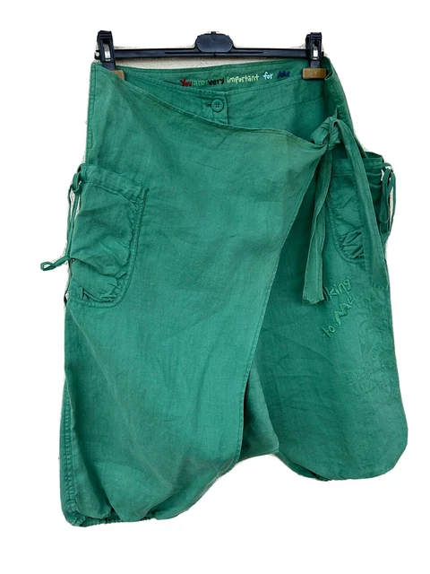 Pantaloni cavallo basso desigual on sale