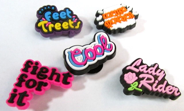 Crocs Shoe Charms Lot of 5