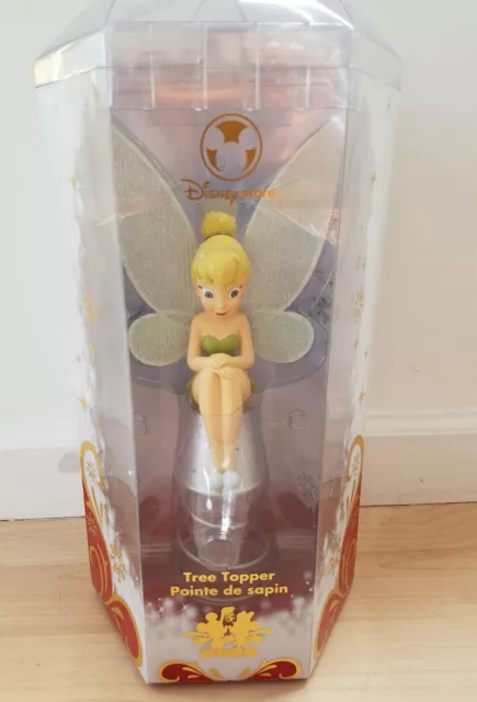 Disney 2007 TINKERBELL CHRISTMAS TREE TOPPER --NEW