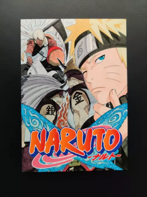 Naruto Exhibition Limited Edition Manga Cover Volume 56 Art Post Card Postkarte