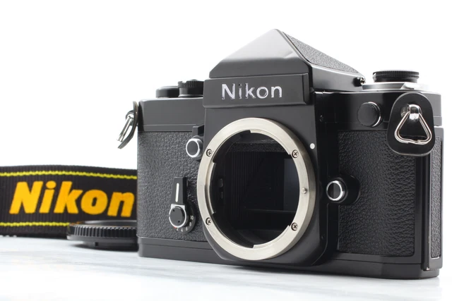 Read [Near MINT] Nikon F2 Eye Level Black SLR 35mm Film Camera Body From JAPAN