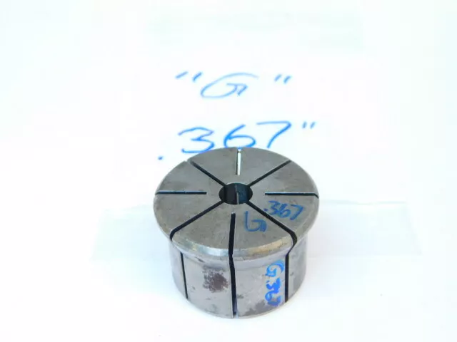 Used Kennametal Erickson Series "G" Hand Tap Collet .367" (1/2" Hand Tap)