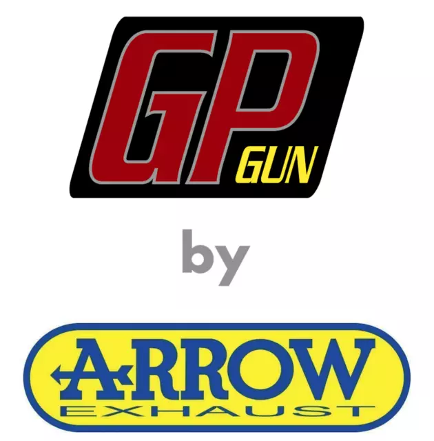 GP GUN by ARROW STAINLESS KAWASAKI ZX-10R TERMINAL 2004 04 2005 05 3