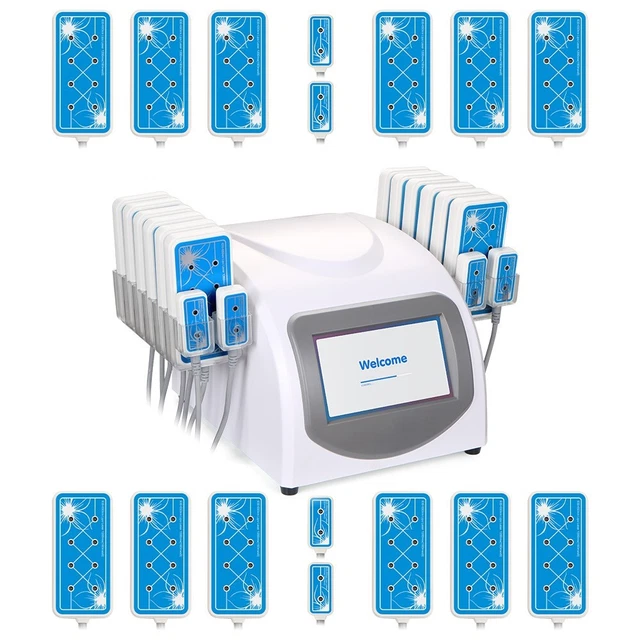 Professional 650NM 160MW LED Light 16 Pads Body Massage Beauty Machine Salon Spa