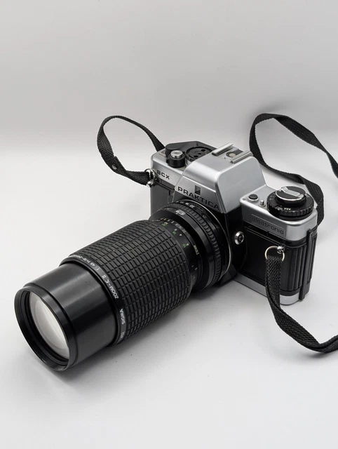 PRAKTICA BCX ELECTRONIC FILM Camera BLACK RARE With Sigma F