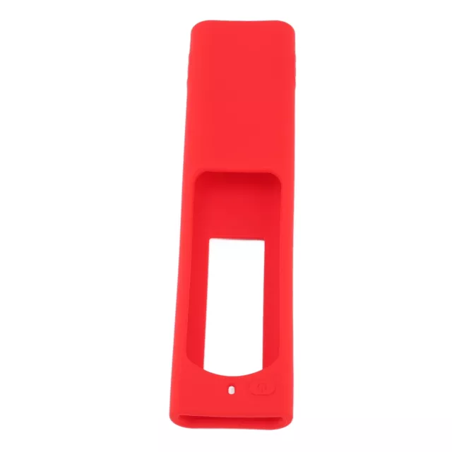 (Rojo) Estuche protector de control remoto suave para la piel