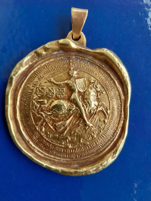 Rare médaille Officier Ordre des Grands Ducs Occident Charles Le Téméraire Dijon