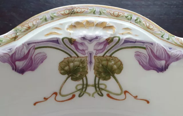 Theodore Haviland Art Nouveau 5 Pièces Sublimes en Porcelaine de Limoges ...