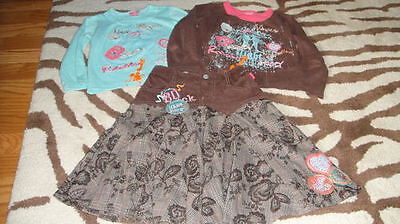 Euro Pampolina 4T 4 5 Skirt And 2 Tops Lot
