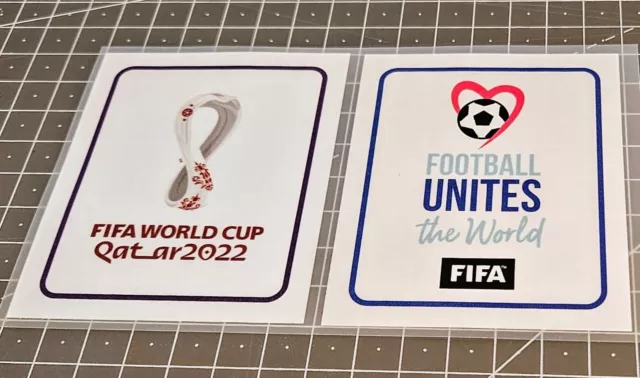 Patch Football FIFA Qatar 2022 badge Finale Coupe du monde écusson Mbappé