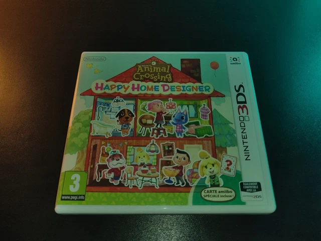 COMPLET + CARTE amiibo BLISTER- Animal Crossing happy home designer