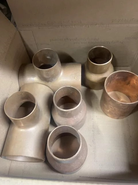 3” nibco copper tee lot