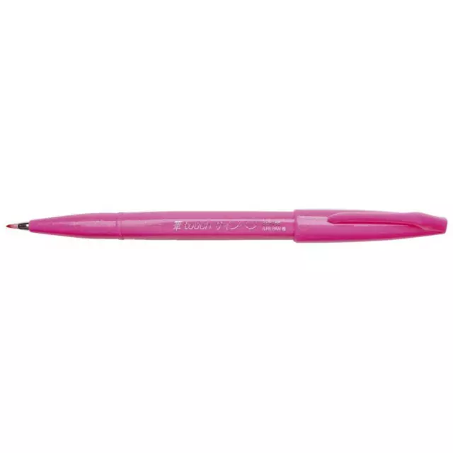 PentelArts Faserschreiber Brush Sign Pen, pink