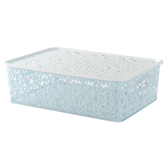 Set De 12 Boîtes De Rangement Empilables Hünersdorff - Polypropylène Bleu | Pour Outils Et Bricolage