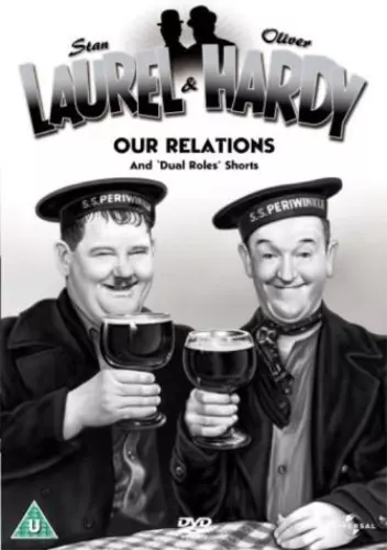 Laurel And Hardy Vol. 5 Our Relations Stan Laurel 2004 DVD Top-quality