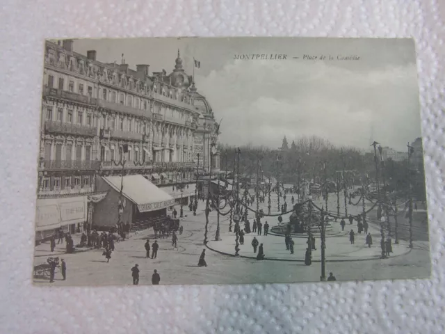 CPA - MONTPELLIER - Place de la Comédie