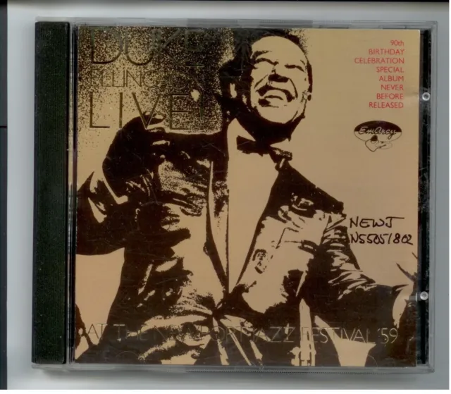 Duke Ellington Live at the Newport Jazz Festival '59 CD 1989 release