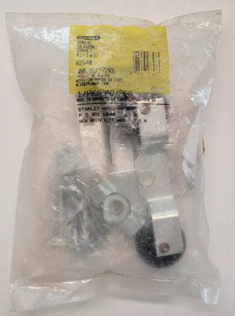 Stanley Hardware 41-1031  Roller Round Rail Hanger R2640 COLGADORES CROCHETS