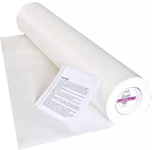 Fuse A web, 50cm wide, easy bond fabric to fabric Fusible web per m. Jomil