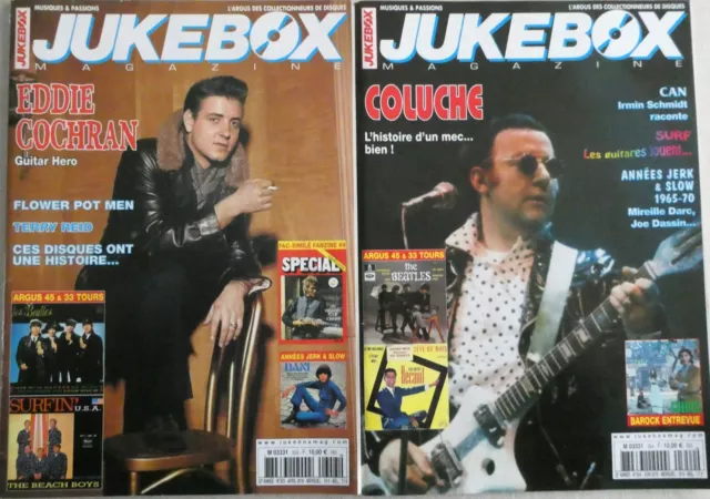 Jukebox Magazine N° 353 et N° 354 Revues musiques de collection