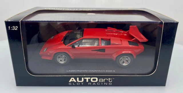 Scalextric C4411 Lamborghini Countach 1/32 Slot Car.