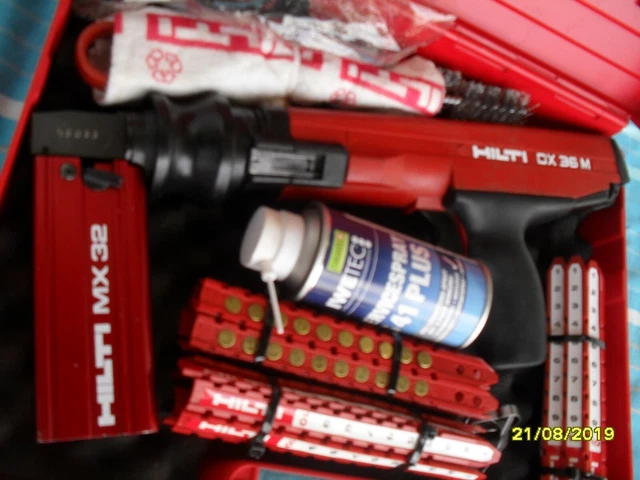 *Hilti Dx 36 M / Mx 32  Profi  Bolzensetzgerät +Viel Zubehör + Koffer Top Zust.*
