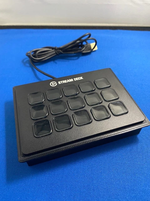 Elgato Stream Deck MK1 - Outil Streaming 15 Touches USB (noir, Occasion)