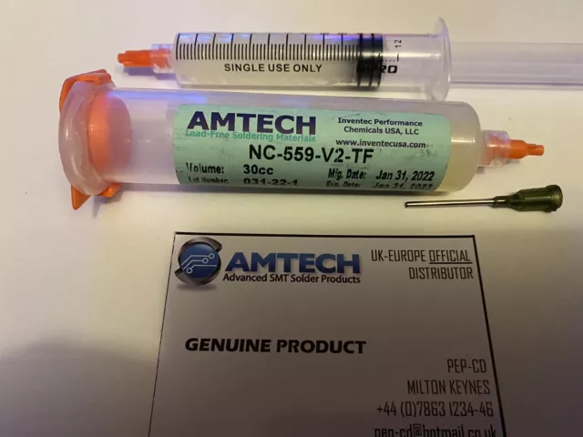 AMTECH  NC-559-V2-TF INVENTEC PERFORMANCE CHEMICALS USA, ORIGINAL 10cc Kit 9/24