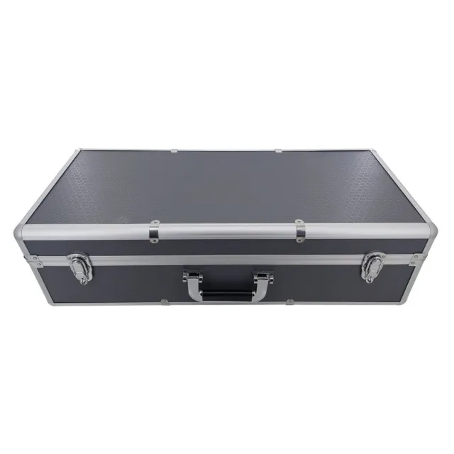 Large Long Grey Flight Case Storage Box Helicopters Telescope Chest RC