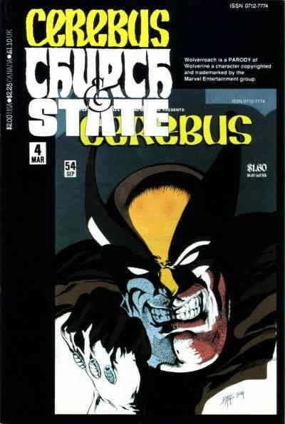Cerebus: Church And State #4 FN; Aardvark-Vanaheim | 54 Dave Sim - we combine sh