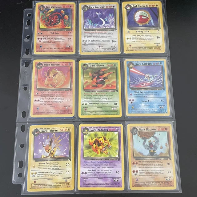 POKEMON TEAM ROCKET Complete Common+Uncommon Team Rocket Set🔥 48/83 ...