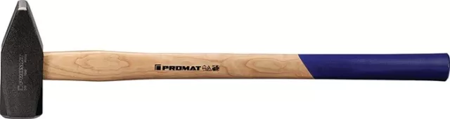 Promat Vorschlaghammer Hammer Hickory-Stiel Din1042 doppelt verkeilt 3 4 5  6 kg