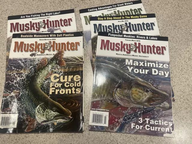 Musky Hunter Magazine FOR SALE! - PicClick
