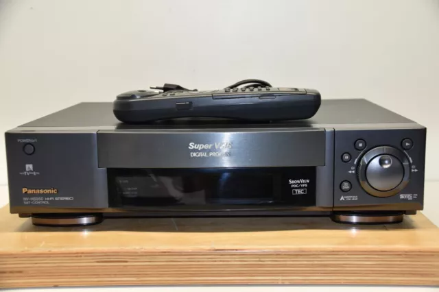 Panasonic NV-HS950EG High-End SVHS Video Cassette Recorder Super VHS Hi-Fi + FB