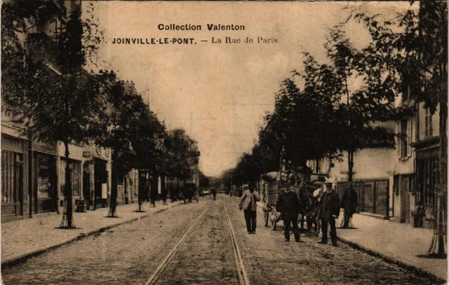 CPA AK JOINVILLE-le-PONT La Rue de Paris (600410)