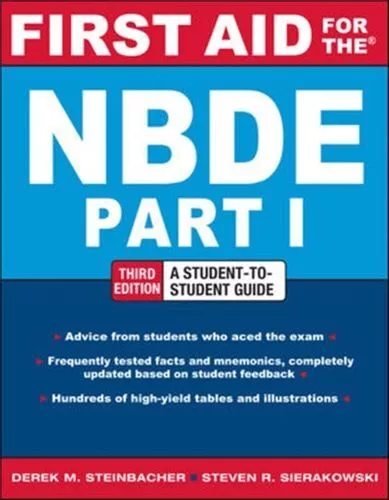 First Aid For The Nbde Part 1, Third Edition Fc Steinbacher Derek M.