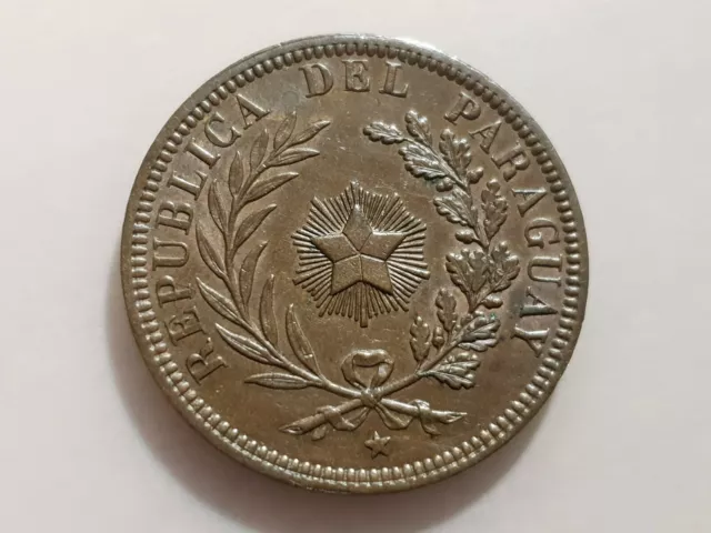 Paraguay 4 Centesimos 1870