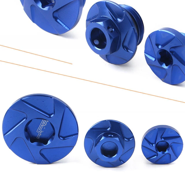 3Pcs Engine Timing Oil Filter Plug Bolt For YZ250F 2001-2013 YZ450F 2003-2005 04