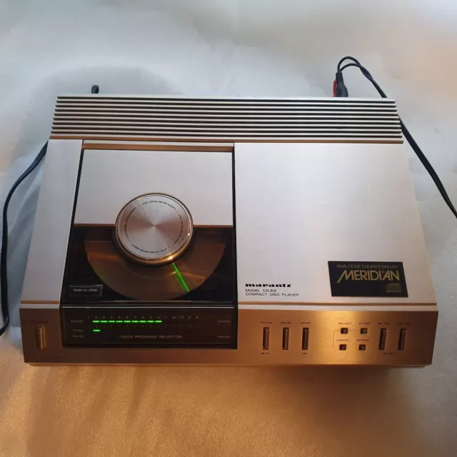 Marantz 63T CD player ( Top Loading )  Champagne  Marantz / Meridian .. Boxed