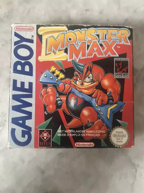 Nintendo game boy monster max complet fah BE Gameboy