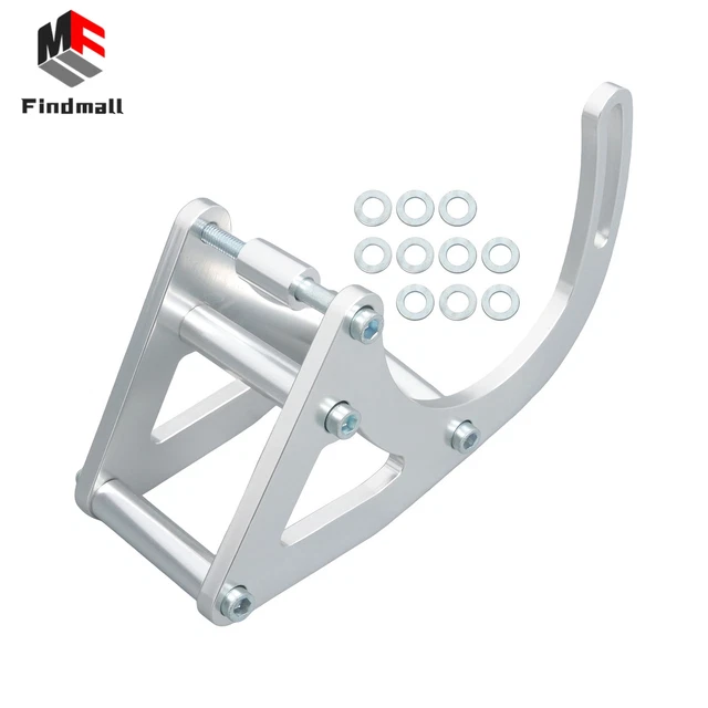 For Holden V8 253 304 RH Driver Low Mount Alternator Bracket Kit Billet Aluminum