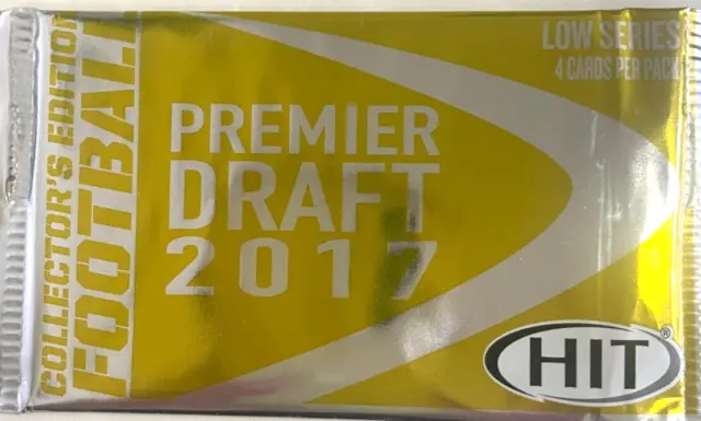 2017 Sage Hit  Collectors Edition Premier Draft Low Series Football Pack