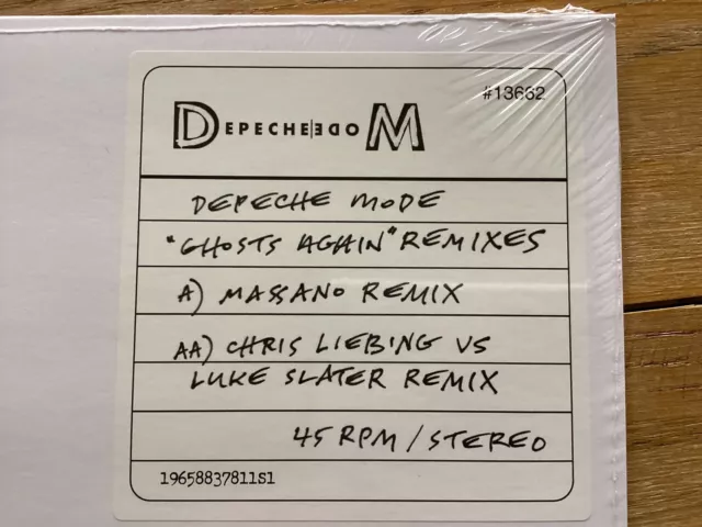 Depeche Mode Ghosts Again Vinyle 12’’ Maxi Limité Et Numéroté EUROPE NEUF ET SCE 3