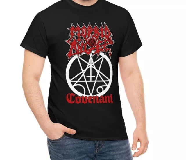 New Limited Morbid Angel - Covenant American Death Metal Classic  T-Shirt