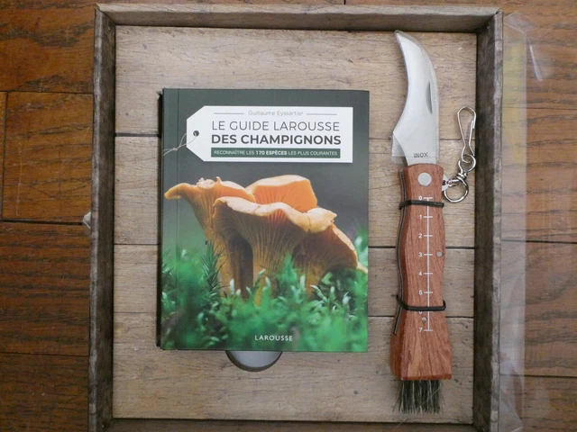 COFFRET CADEAU - Guide des champignons + couteau LAROUSSE EUR 10,00