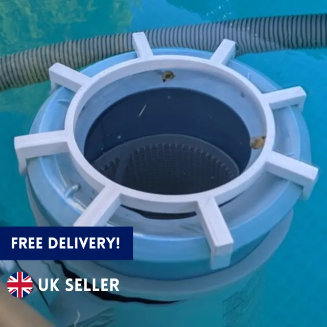 Swimming Pool Skimmer Cover Protector Intex Bestway Leaf Guard Summerwaves UK