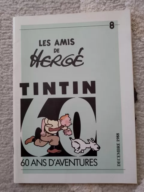 Tintin - Les amis d'Hergé n.8 Decembre 1988 - club fanzine