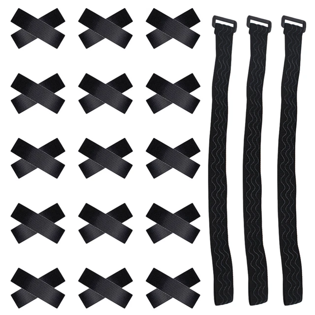 Botte Réglable Bottes Pour Femmes Sangle Anti-chute Bottes Noires Invisible
