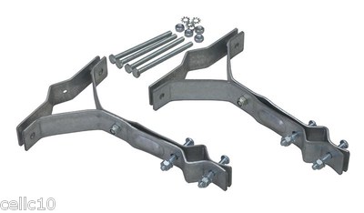 EZ 70 Vent Pipe Mount for 2.50" to 3.75" Vents. 1" - 1.25" Antenna Mast Bracket